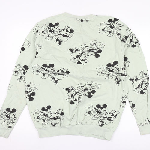 Disney Unisex Ivory L Cartoon Graphic Pullover Sweatshirt