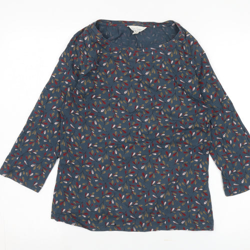 Seasalt Cornwall Women's Multicoloured Floral Blouse, Size 12