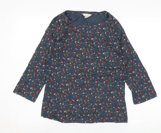 Seasalt Cornwall Women's Multicoloured Floral Blouse, Size 12