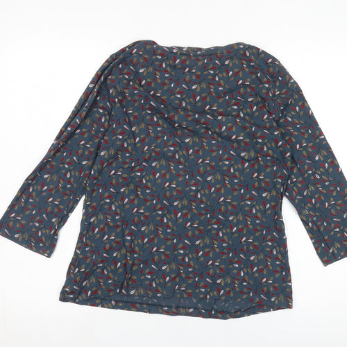 Seasalt Cornwall Women's Multicoloured Floral Blouse, Size 12