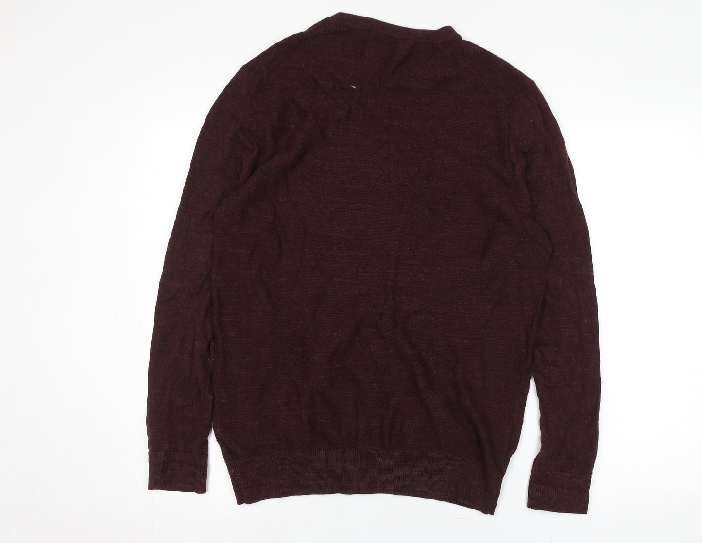 Criminal Men's Medium Brown Pullover Jumper