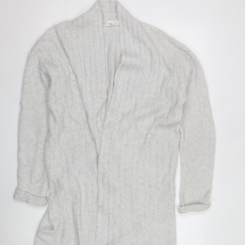 GAP Women's Grey Cardigan M Tall Knit