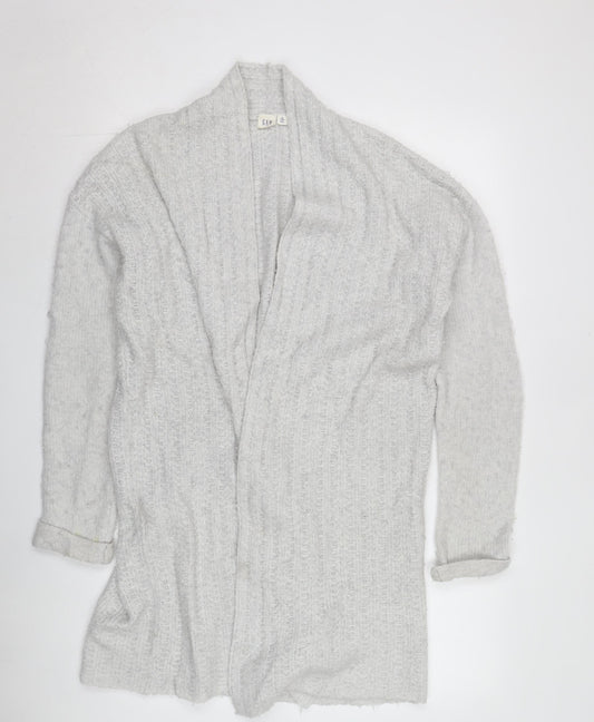 GAP Women's Grey Cardigan M Tall Knit