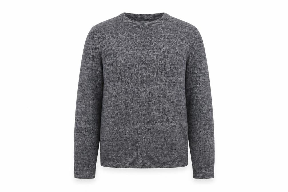 Front view of Linea Women's Grey Crew Neck Cotton jumper M