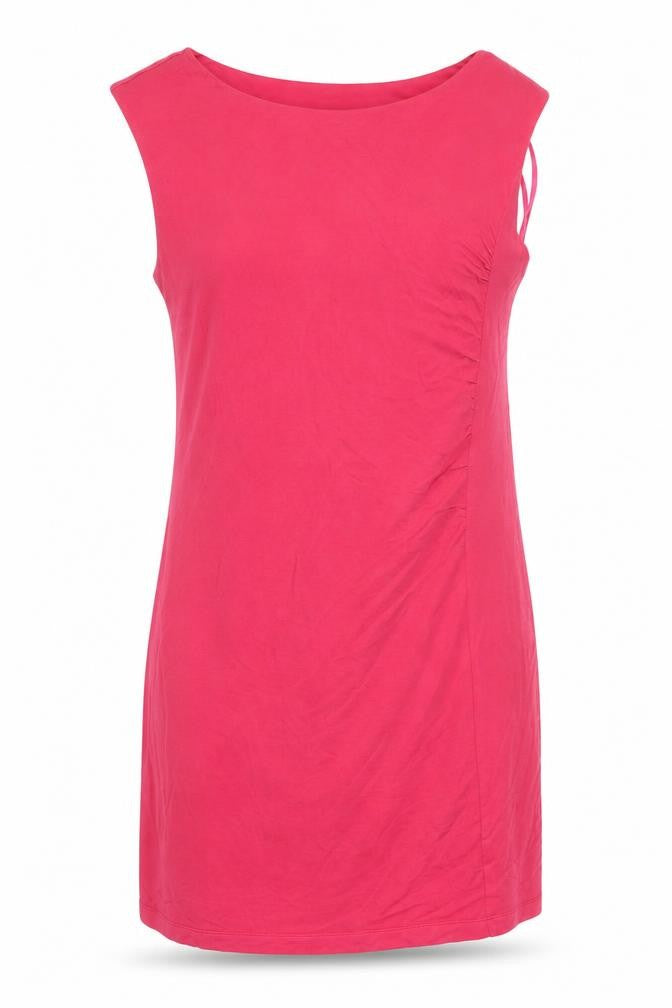Ann Taylor LOFT Women's Pink Sleeveless Sheath Dress M