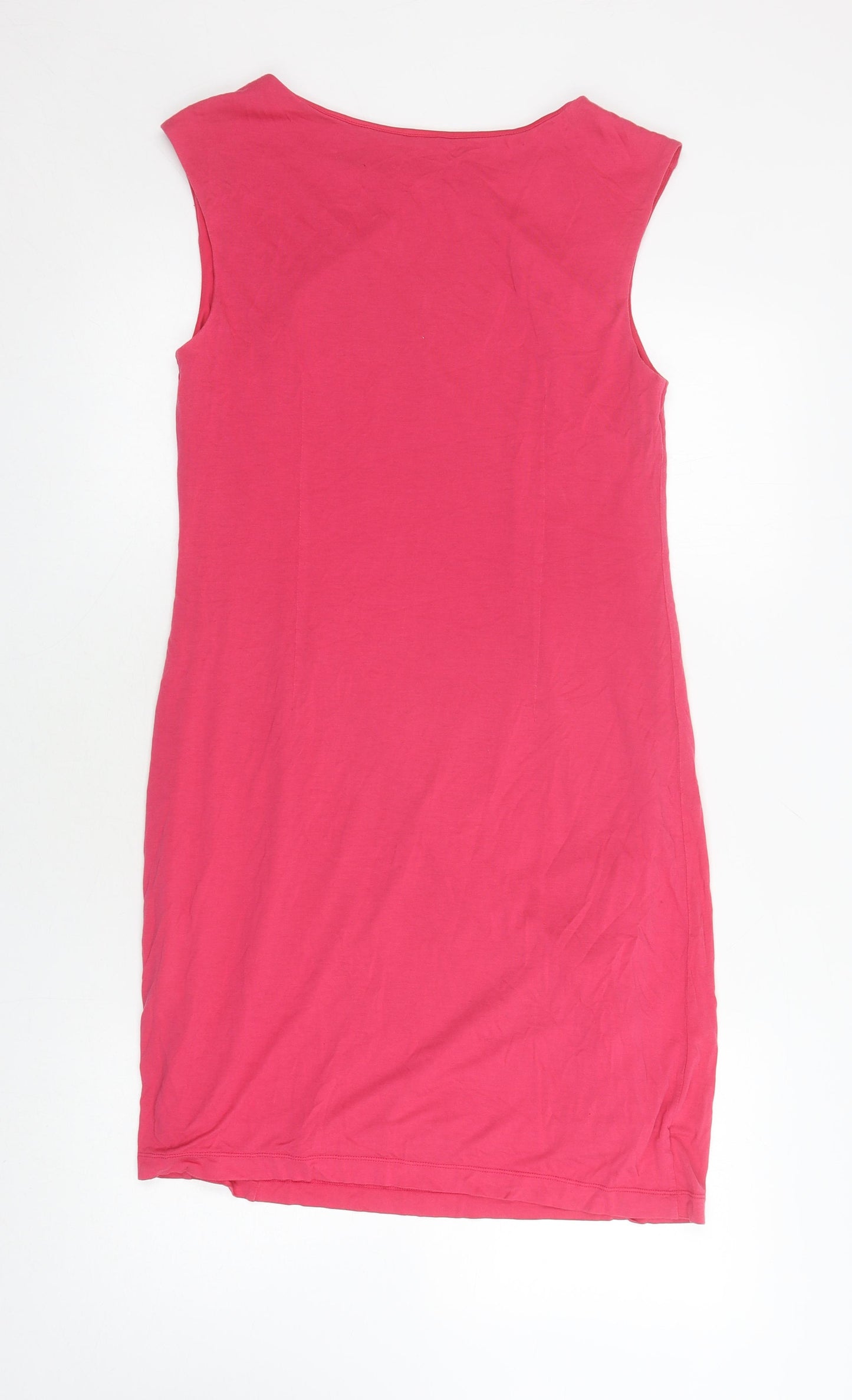 Ann Taylor LOFT Women's Pink Sleeveless Sheath Dress M