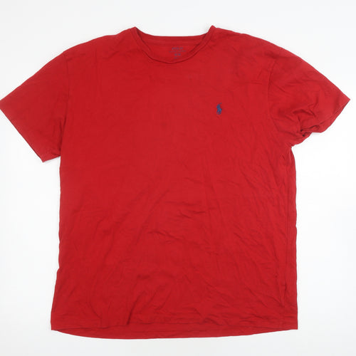 Polo Ralph Lauren Men's Red T-Shirt, Size M