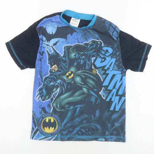 Batman Boys Multicoloured Graphic T-Shirt, 8 Years, Superhero