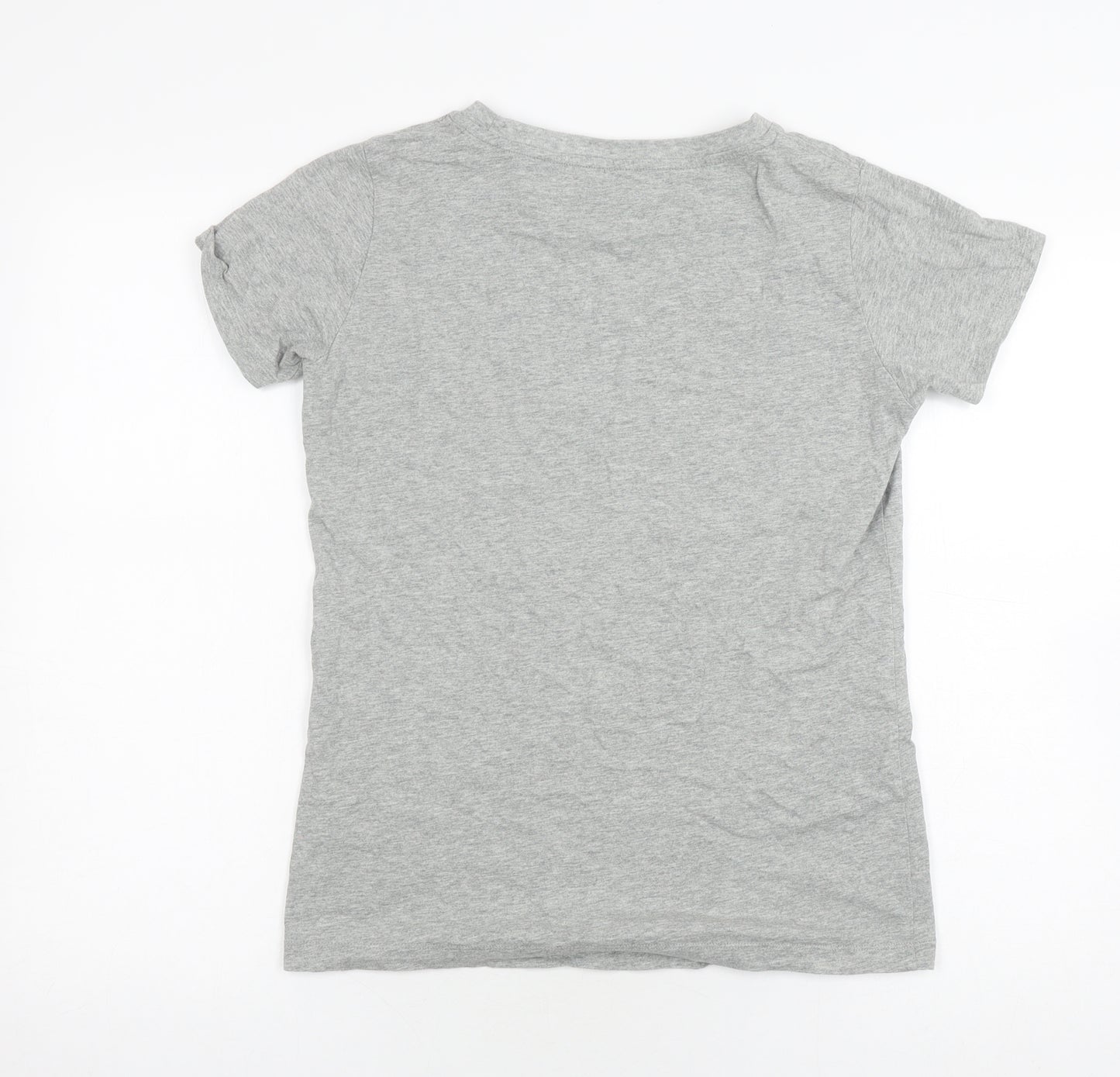 Uniqlo Girls' Grey Batgirl Graphic T-Shirt, Jersey Style 14 Years