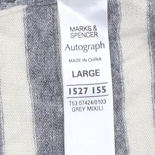 Marks and Spencer Women's Grey Cardigan Size L