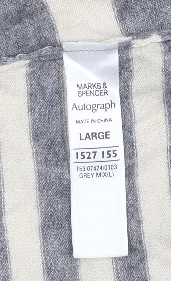 Marks and Spencer Women's Grey Cardigan Size L