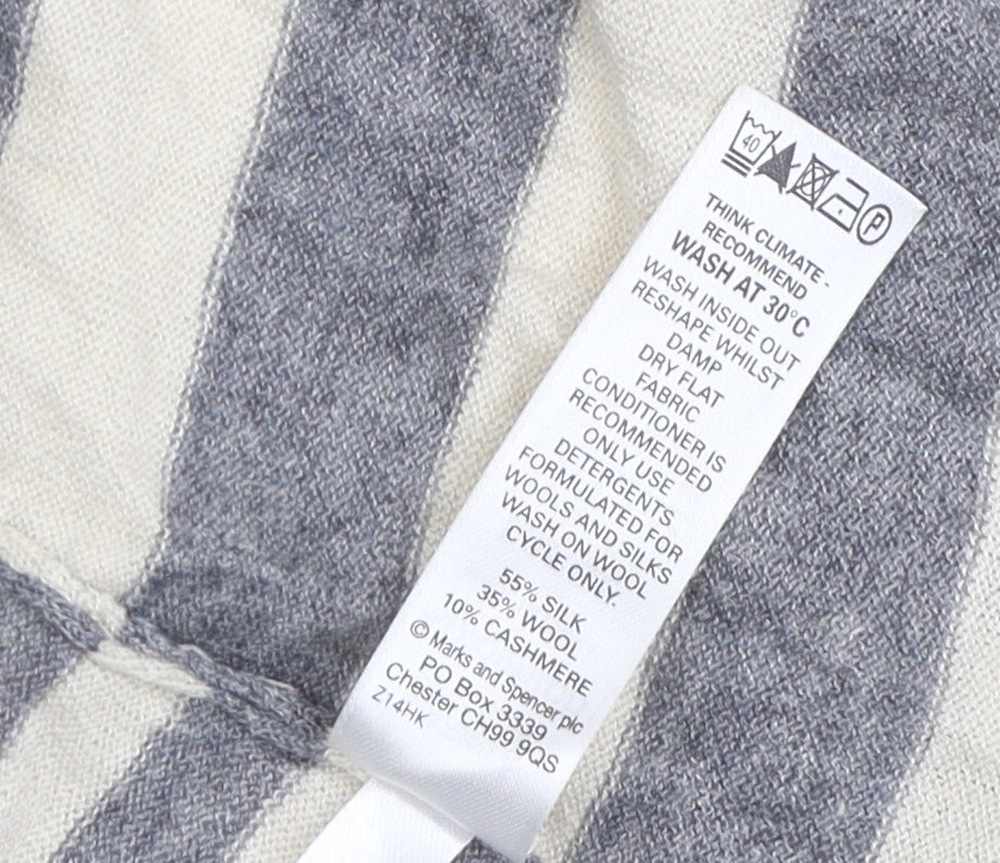 Marks and Spencer Women's Grey Cardigan Size L