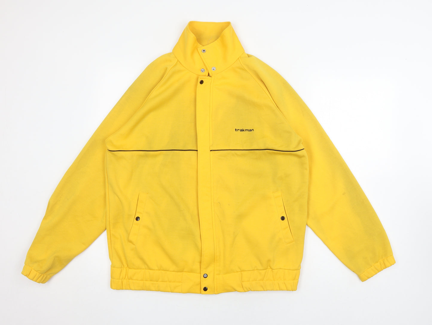 Trakman Men's Yellow Windbreaker Jacket M