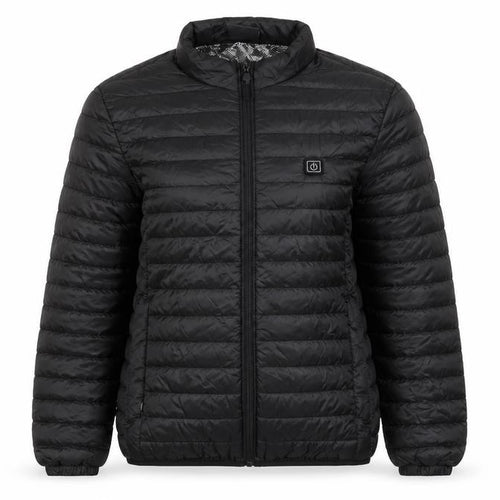 E SPORTS Kids Black Puffer Jacket, Small, Winter Outdoor