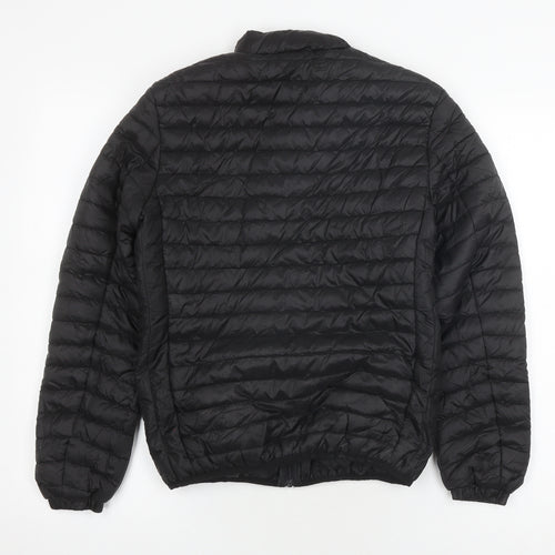 E SPORTS Kids Black Puffer Jacket, Small, Winter Outdoor