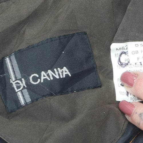 Di Cania Men's Brown Military Jacket Coat Size 44