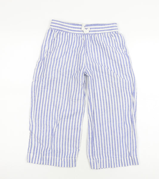 GAP Kids Girls Striped Multicoloured Jogger Trousers