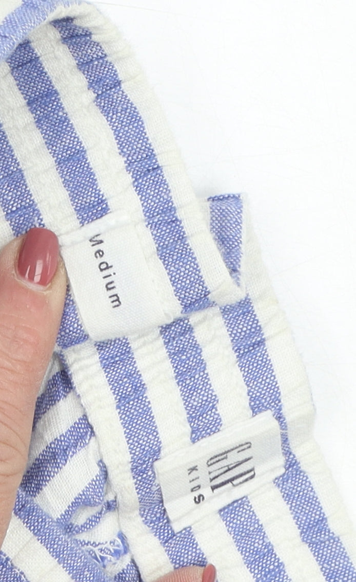 GAP Kids Girls Striped Multicoloured Jogger Trousers