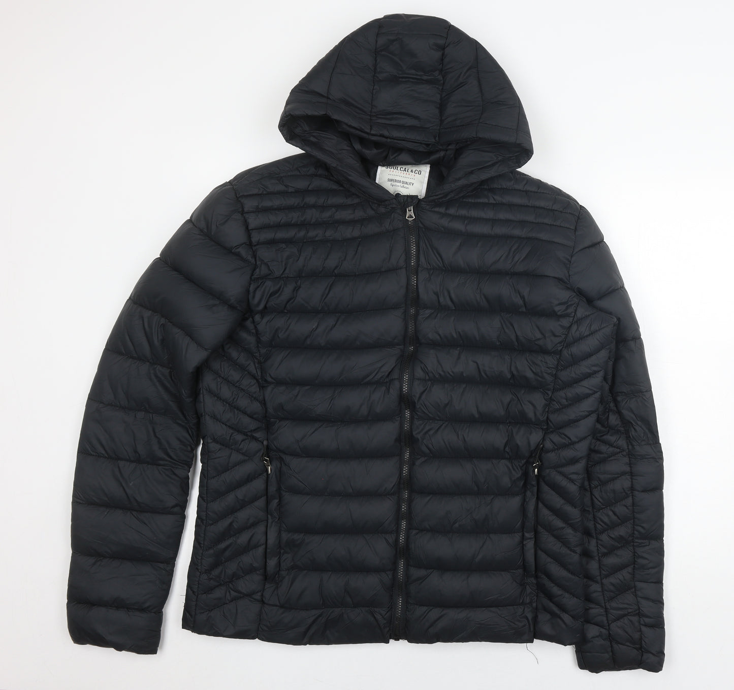 SoulCal & Co Men's Black 2XL Puffer Jacket