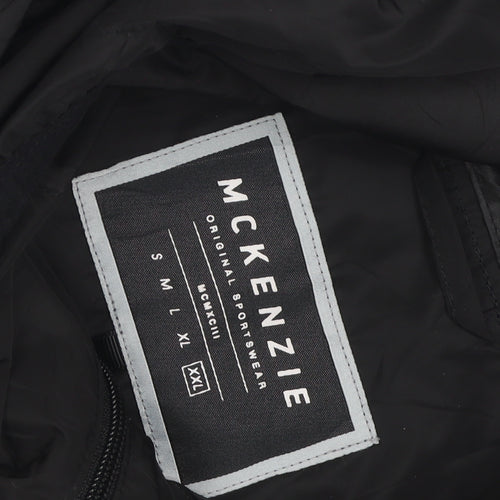 McKenzie Men's Black XL Windbreaker Jacket