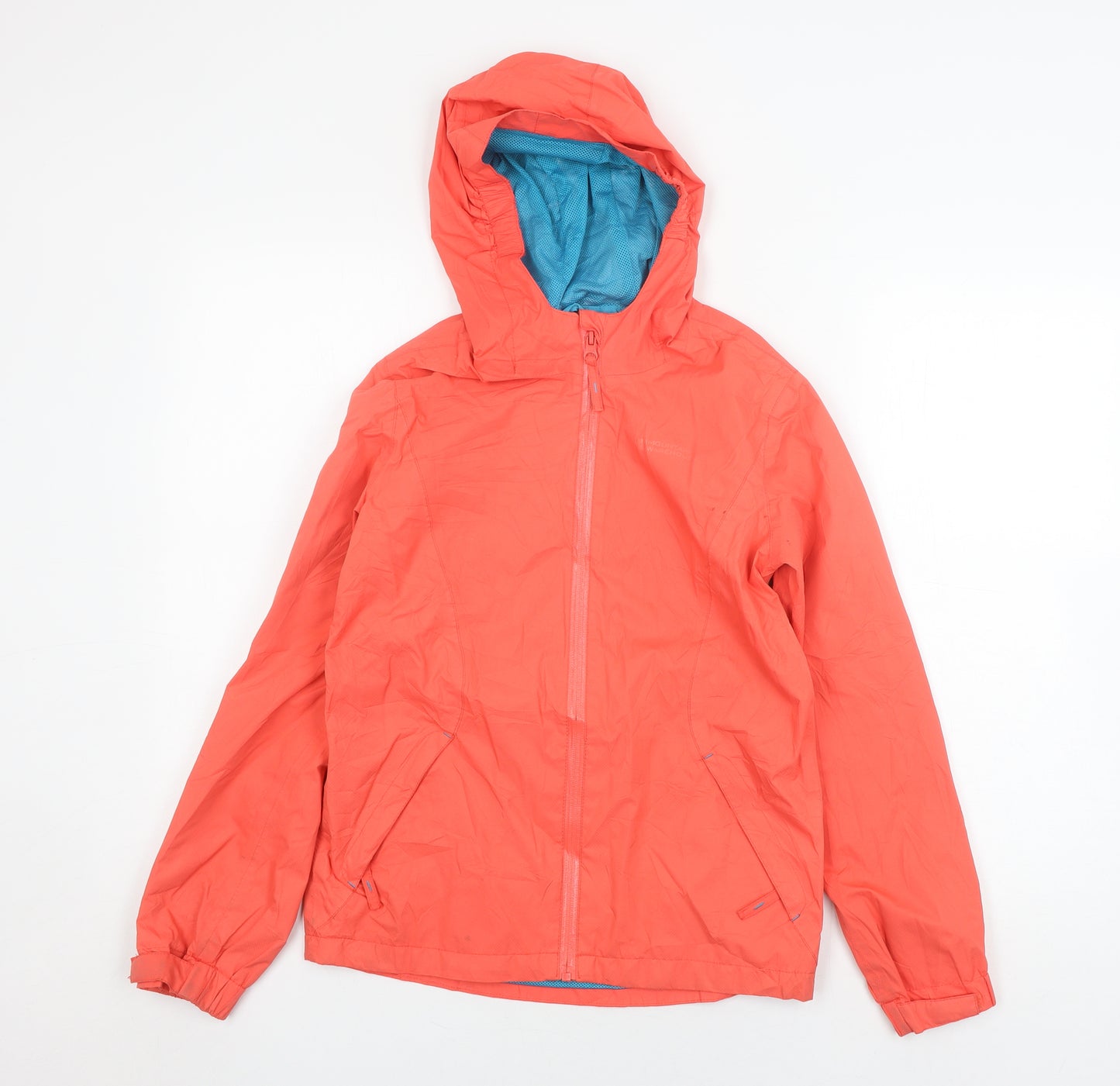 Mountain Warehouse Boys Orange Hooded Rain Coat 11-12 Years