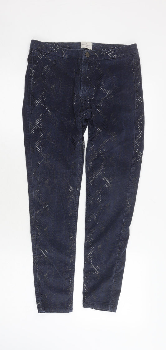 French Connection Women’s Blue Skinny Jeans Size 10