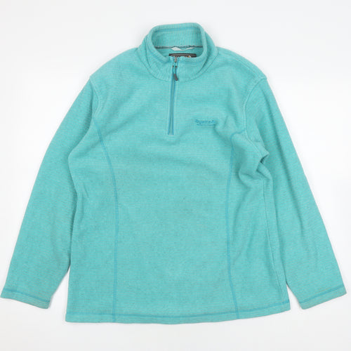 Regatta Women's Blue Henley Sweatshirt Size 14