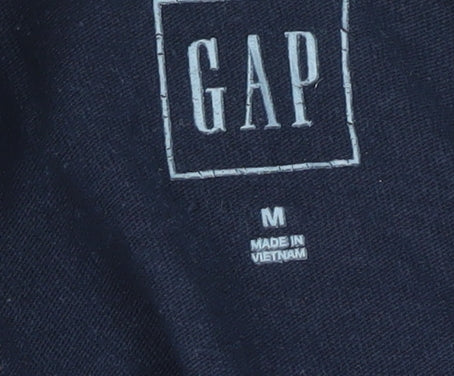 GAP Men's Black Medium Long Sleeve T-Shirt