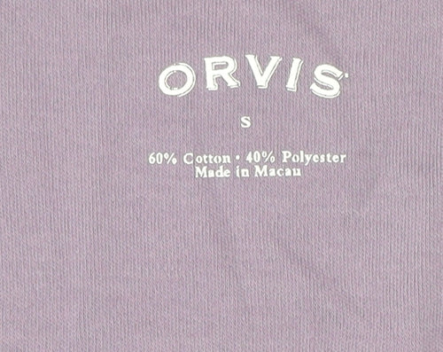 Orvis Women's Purple Scoop Neck Tank, Size S, Casual Cotton Blend