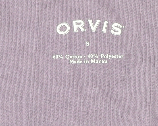 Orvis Women's Purple Scoop Neck Tank, Size S, Casual Cotton Blend