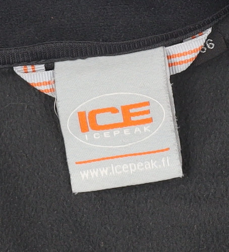 Icepeak Unisex Black Activewear Jacket UK 8