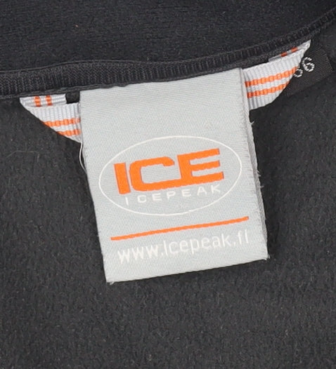 Icepeak Unisex Black Activewear Jacket UK 8