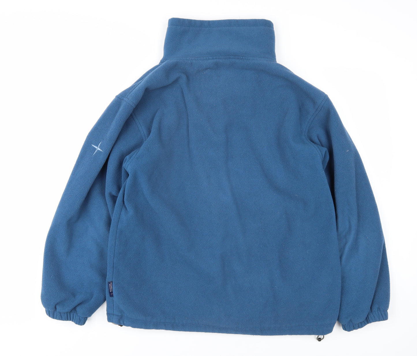 Mountain Warehouse Men's Blue Full Zip Fleece Sweatshirt S