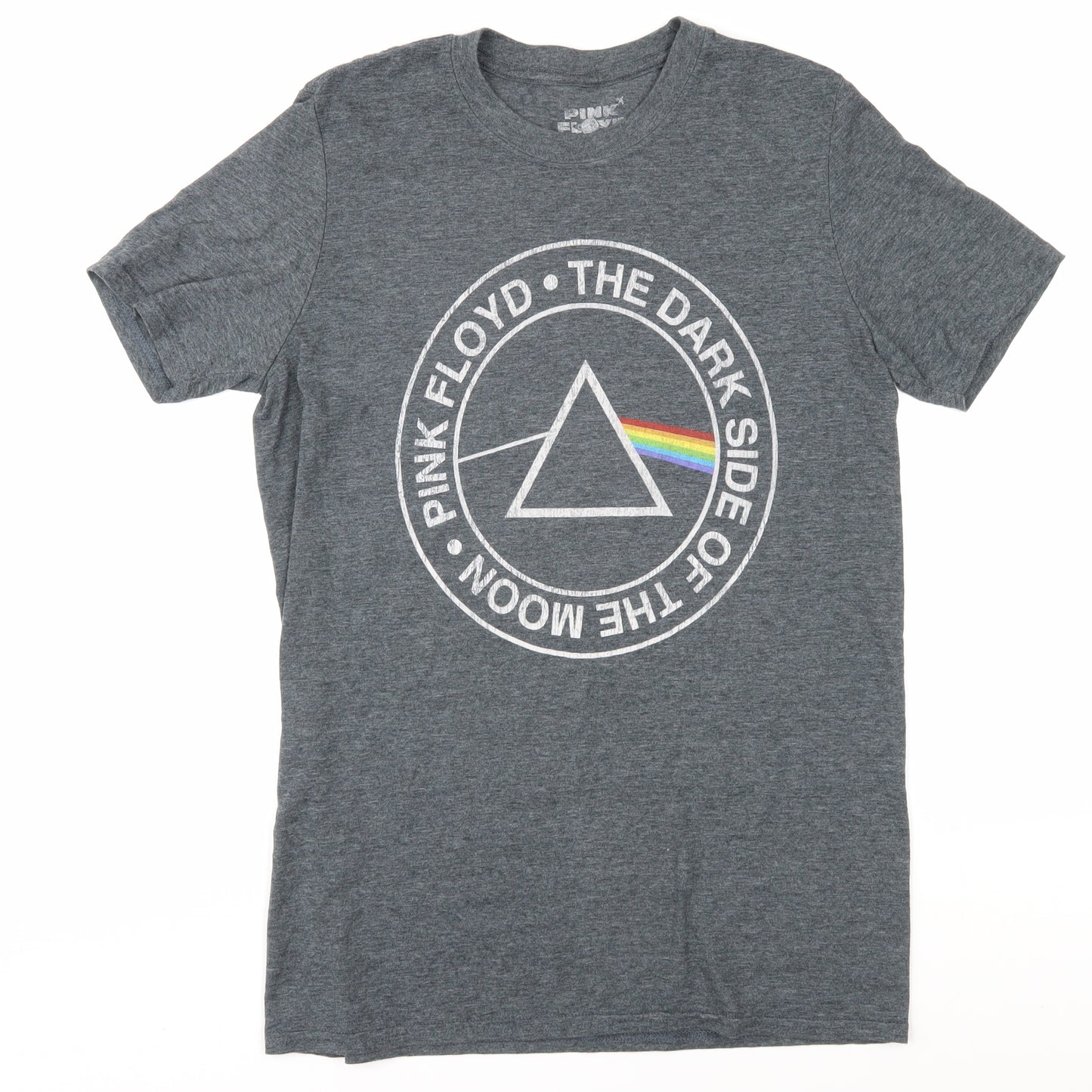 Pink Floyd Grey Unisex Medium Music Graphic T-Shirt