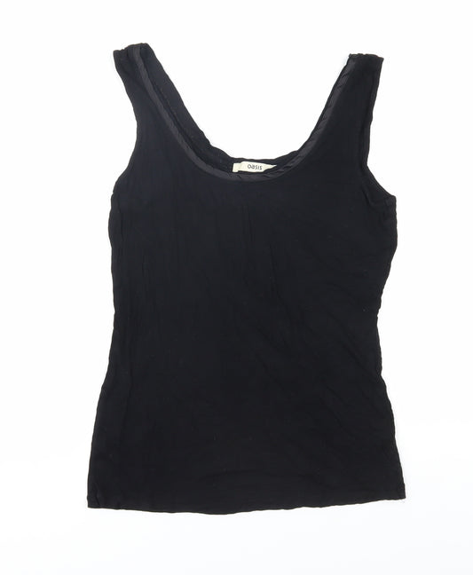 Oasis Women's Black Basic Tank Top - Size S