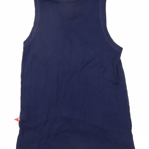 Disney Women's XS Blue Mickey Mouse Tank Top Jersey Style