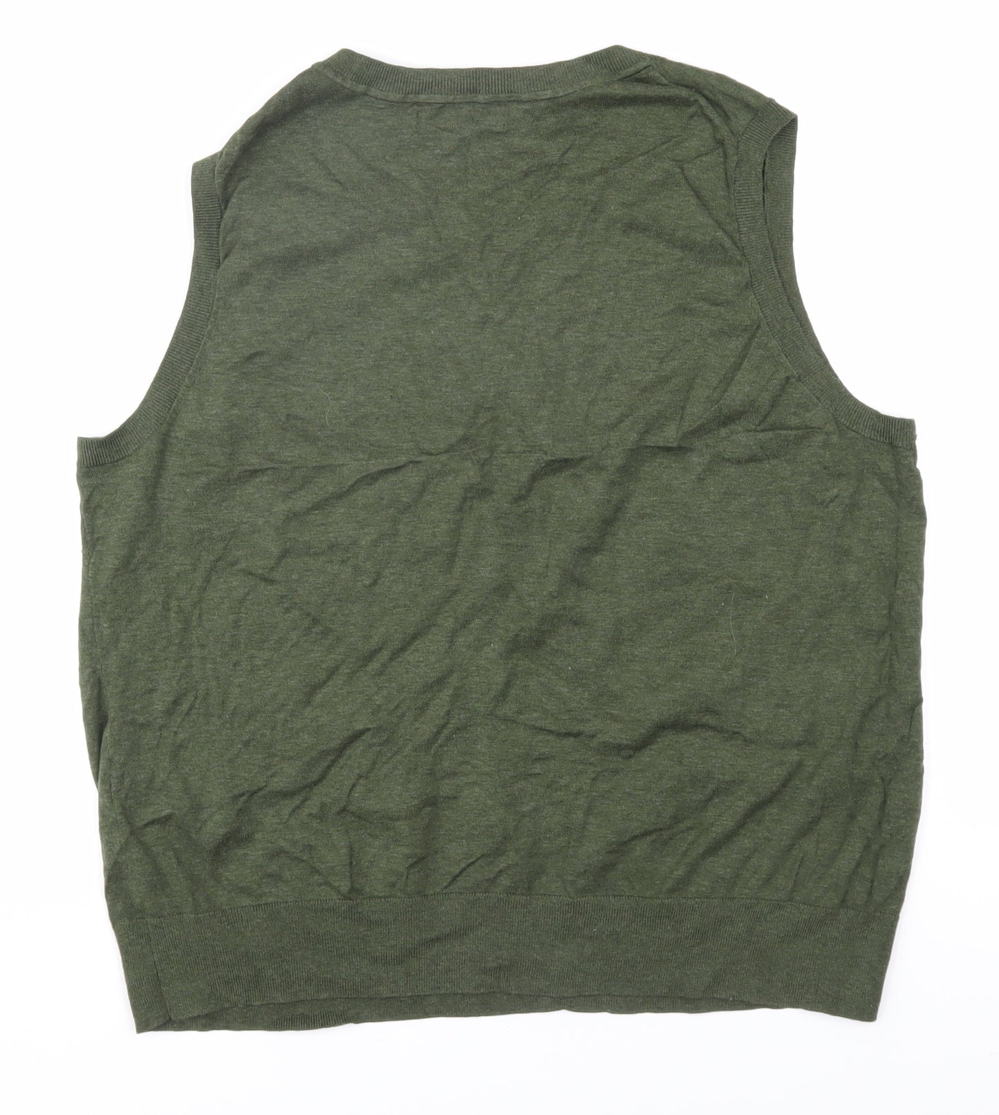 Banana Republic Men's Green Vest XL Casual Knit