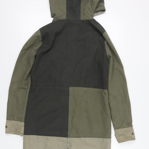 Vero Moda Women's Green Military Parka S