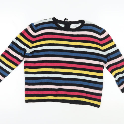 John Lewis Women's Multicoloured Pullover Jumper, Size 8