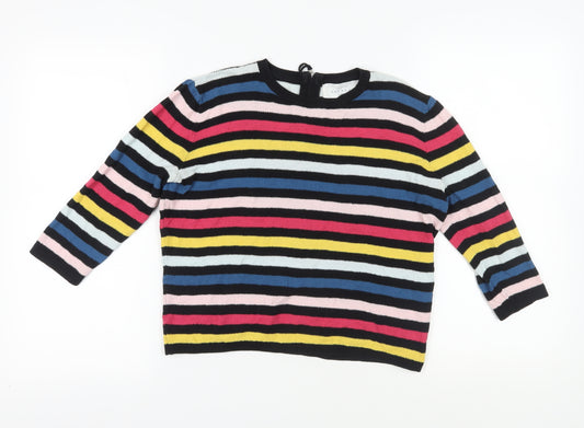 John Lewis Women's Multicoloured Pullover Jumper, Size 8