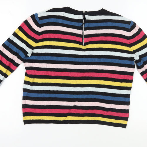 John Lewis Women's Multicoloured Pullover Jumper, Size 8