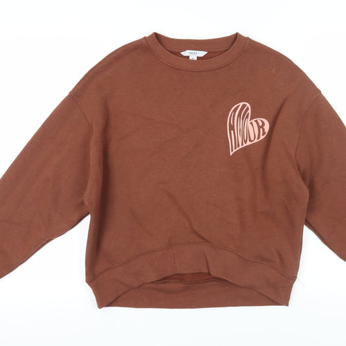 Next Women's Brown Pullover Sweatshirt Size 6