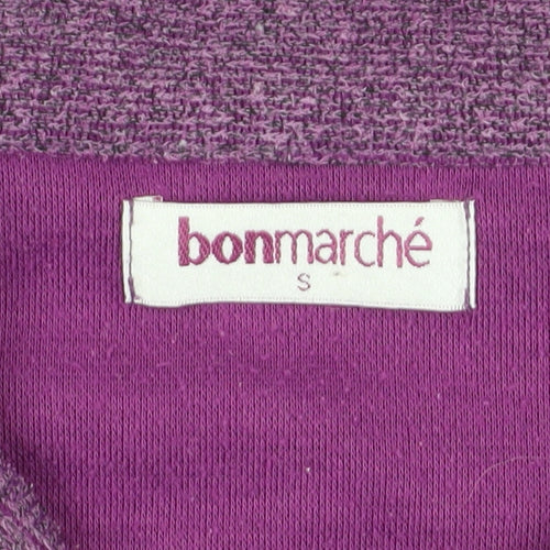 Bonmarché Women's Purple Knitted Pullover Sweatshirt, Size S