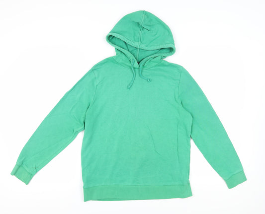 Marks and Spencer Women's Green Pullover Hoodie Size 12