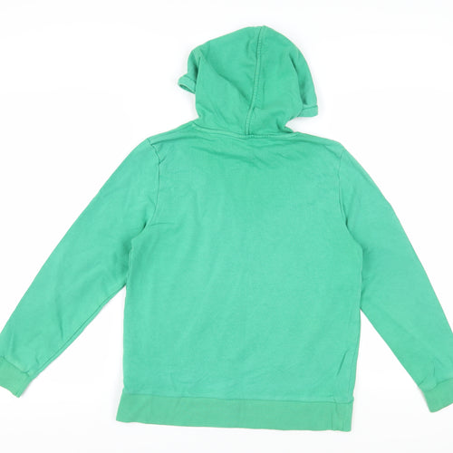 Marks and Spencer Women's Green Pullover Hoodie Size 12