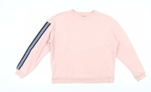 Topshop Women’s Pink Petite Sweatshirt UK 10