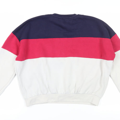 Genetic Apparel Women's Multicoloured Pullover Sweatshirt S