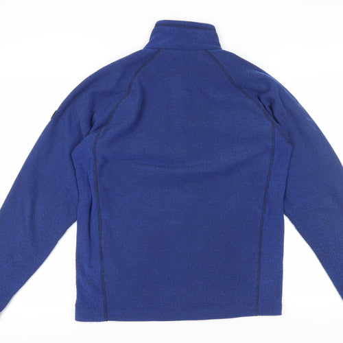 Regatta Men's Blue Medium 1/4 Zip Fleece Sweatshirt