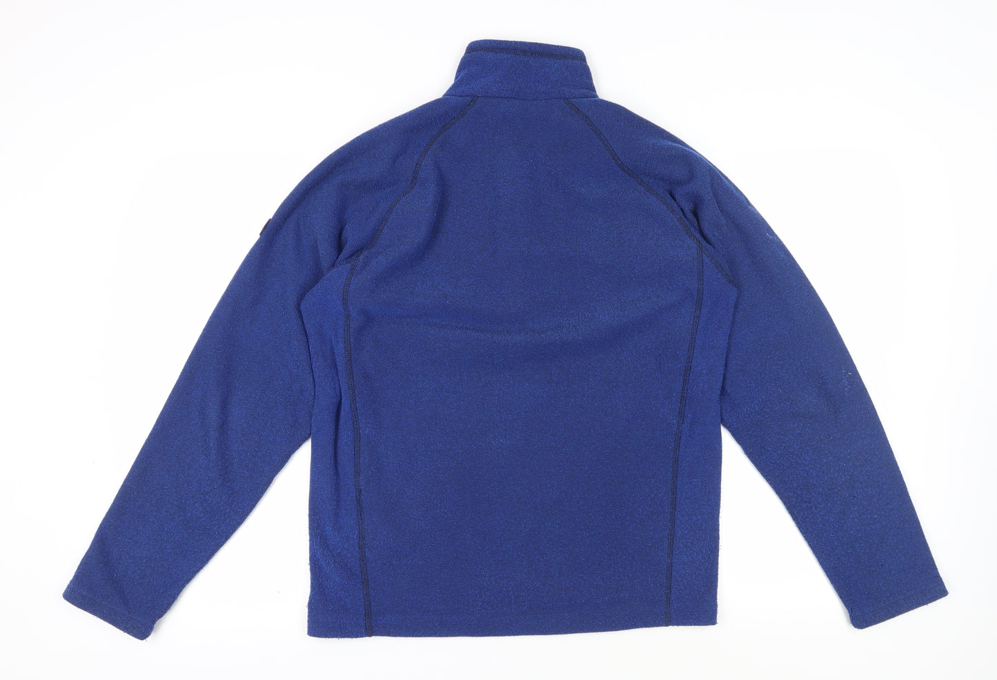 Regatta Men's Blue Medium 1/4 Zip Fleece Sweatshirt