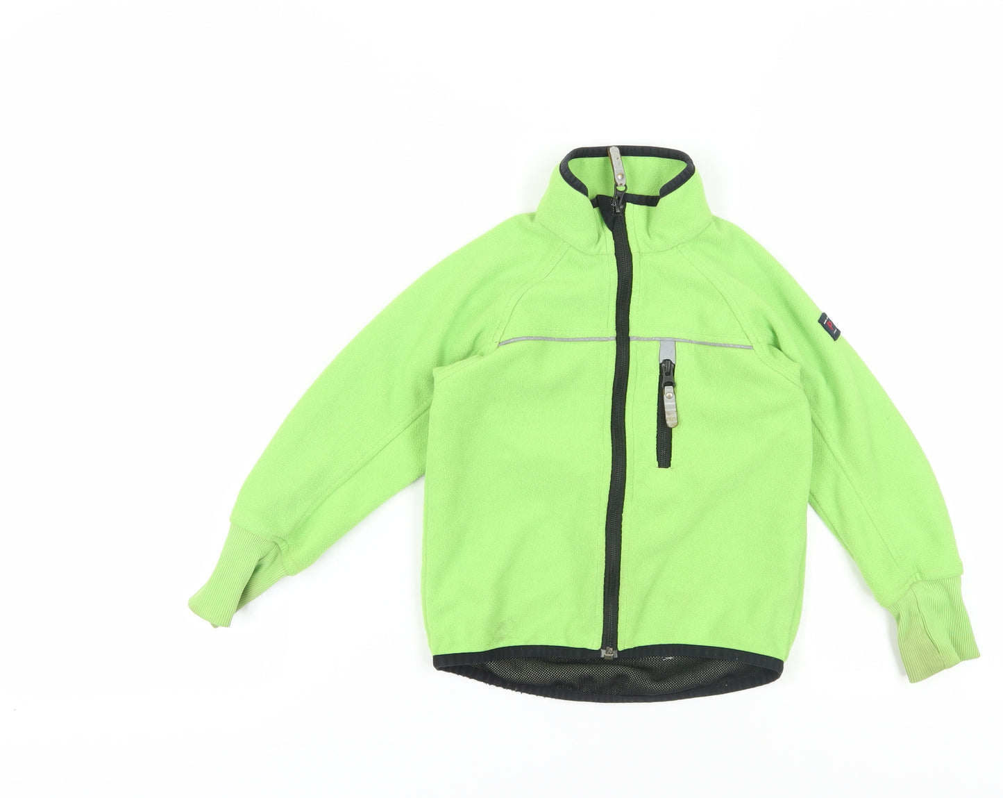 Polarn O. Pyret Boys Green Fleece Jacket 3-4 Years